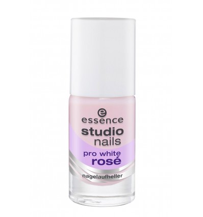essence studio nails pro white rose