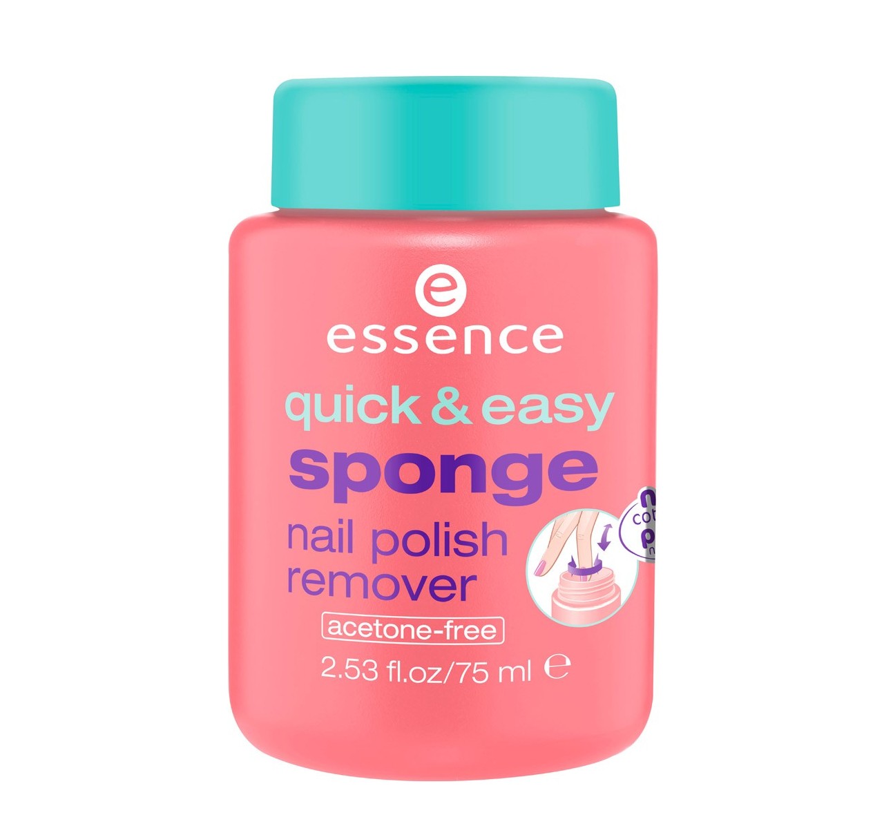 Essence Quick Easy Sponge Nail Polish Remover Beauty