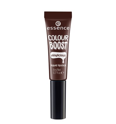 essence colour boost vinylicious liquid lipstick 10 I'm dark I'm back 8ml