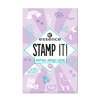 essence stamp it! stampy design plate 01 nails just wanna have fun! 