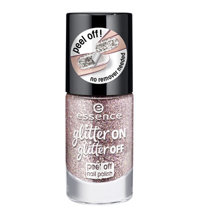 essence glitter on glitter off peel off nail polish 02 razzle dazzle 8ml