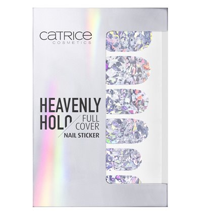 Catrice Heavenly Holo Full Cover Nail Sticker 01 XOXO Holo 12pcs