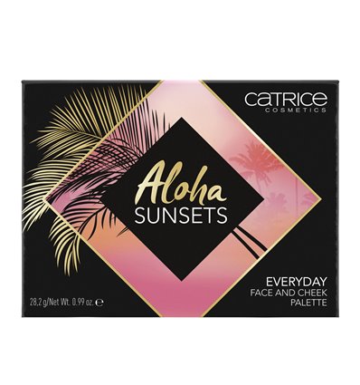 Catrice Aloha Sunsets Everyday Face And Cheek Palette 28.2g
