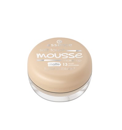 essence soft touch mousse make-up 13 matt porcelain 16g