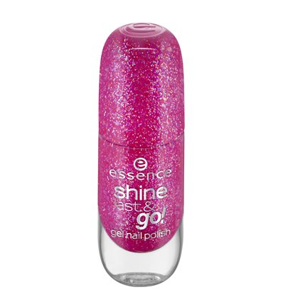 essence shine last & go! gel nail polish 07 party princess 8ml