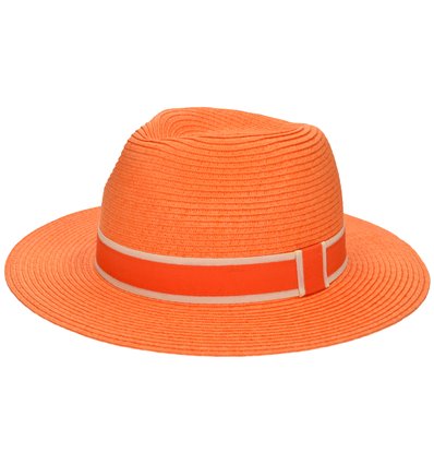 Azadé Panama Hat Πορτοκαλί