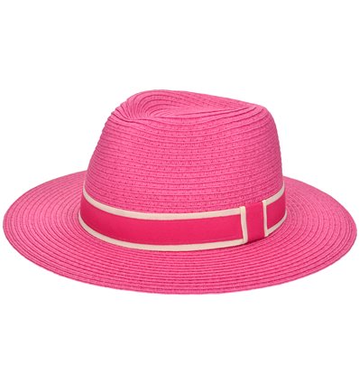 Azadé Panama Hat Φούξια