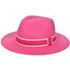 Azadé Panama Hat Φούξια