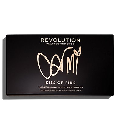 Makeup Revolution X Carmi Kiss Of Fire Eyeshadow Palette 27g