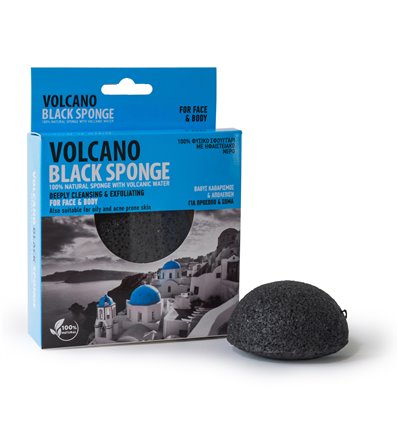 Olive Spa Volcano Black Sponge Mini