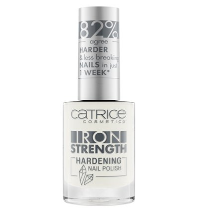 Catrice Iron Strength Hardening Nail Polish 01 Crystal White 10ml