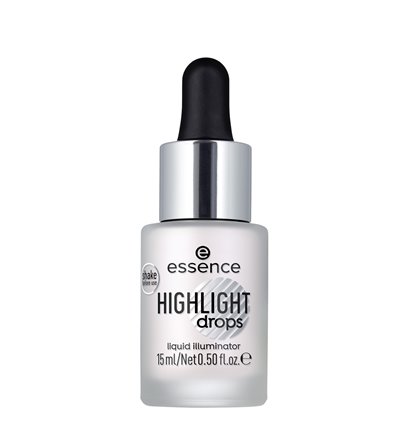 essence highlight drops liquid illuminator 10 silver lining 15ml
