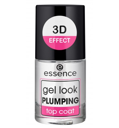 essence gel look plumping top coat 8ml