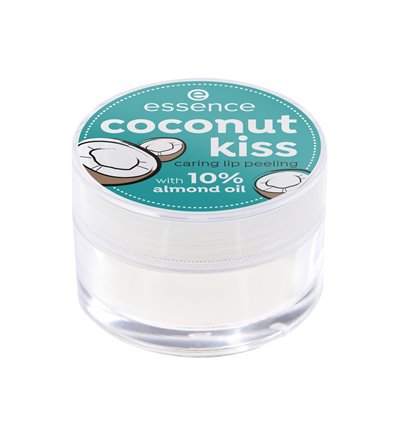essence coconut kiss caring lip peeling 01 Coconut Beauty 11g