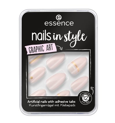 essence nails in style 09 Graphic Art 12pcs