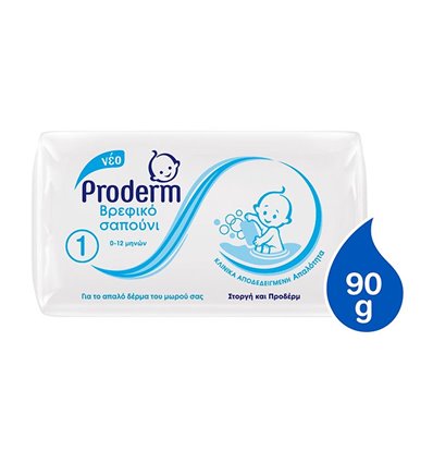 Proderm Βρεφικό Σαπούνι 90g
