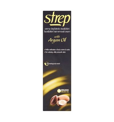 Strep Face & Bikini Cream Argan Oil 50ml