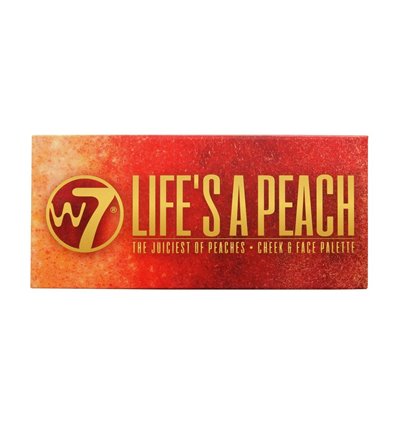 W7 Life's A Peach-Cheek & Face Palette 15g