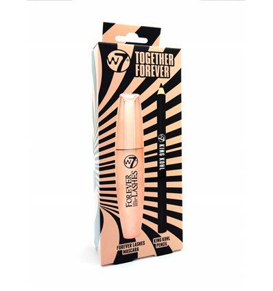 W7 Together Forever Mascara and Eyeliner Duo Set 15ml