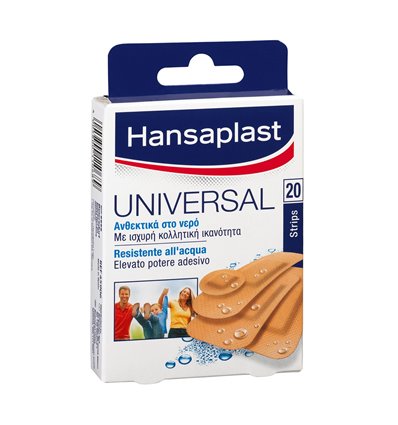 Hansaplast Universal Επίθεμα Ανθεκτικό στο Νερό 20pcs
