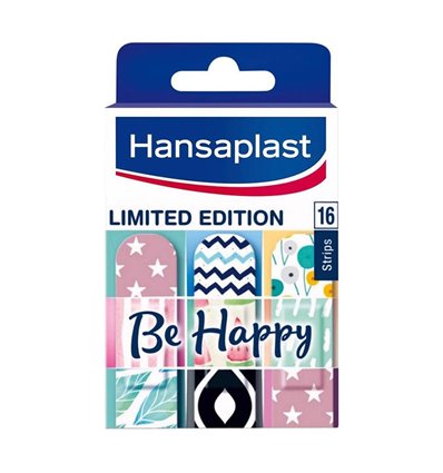 Hansaplast Επιθέματα Be Happy Limited Edition 16pcs