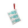 Azadé Waterproof beach bag White / Turquoise