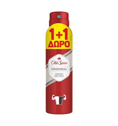 Old Spice Deodorant Body Spray Original 1+1 2x150ml