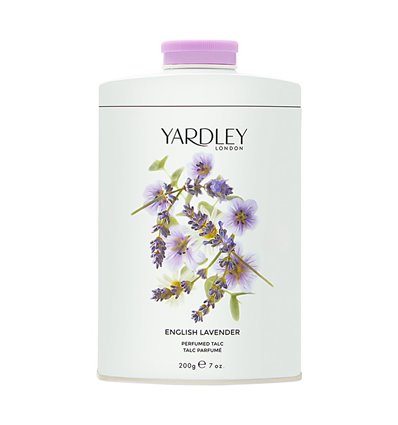 Yardley English Lavender Tin Talc 200g
