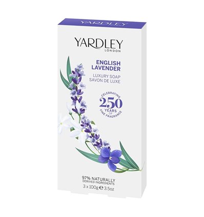 Yardley English Lavender Soaps 3x100g