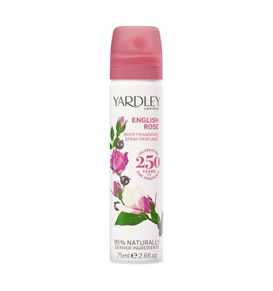 Yardley Rose Body Spray 75ml