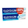 Elgydium Duo Pack Toothpaste Antiplaq with -50% off the 2nd product 75ml+75ml
