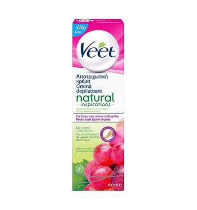 Veet Hair Removal Cream with Grape Seed Oil 100ml