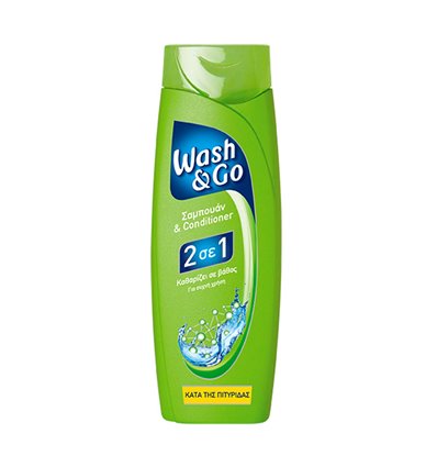Wash & Go Shampoo 2in1 Anti-Dandruff 200ml
