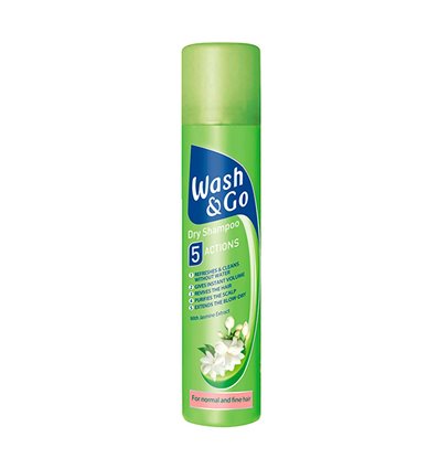 Wash & Go Dry Shampoo Jasmine 200ml
