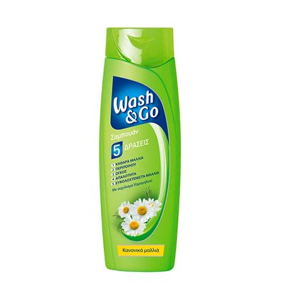 Wash & Go Σαμπουάν για Κανονικά Μαλλιά 200ml
