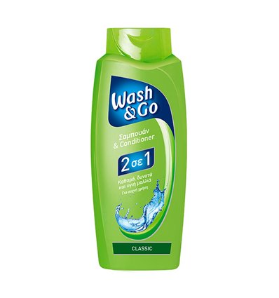 Wash & Go Shampoo 2in1 Classic 700ml