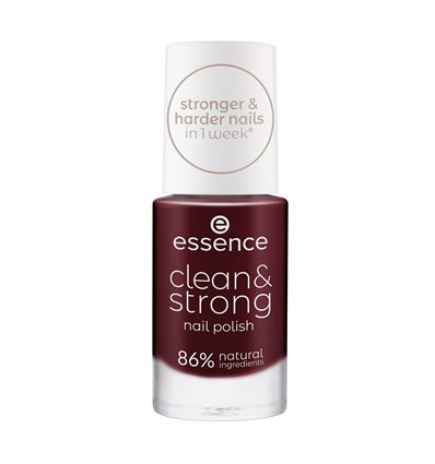 essence clean & strong nail polish 06 Vibrant Magma 8ml