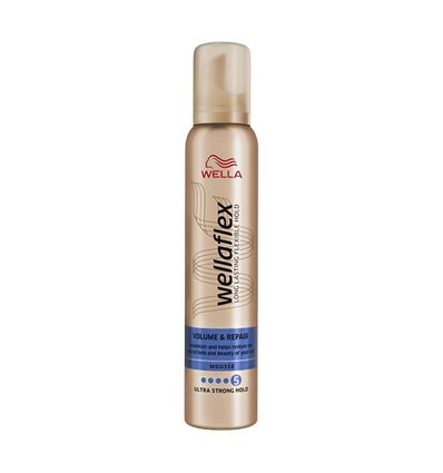 Wella Volume & Repair Ultra Strong Hold Mousse 200ml