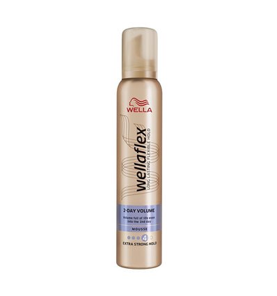 Wella 2- Day Volume Extra Strong Hold Mousse 200ml