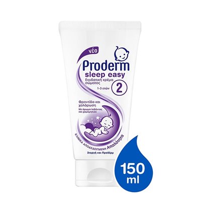 Proderm Moisturizing Cream Sleep Easy 1-3yrs 150ml