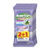 Babycare Baby Wipes Sensitive Mini Pack 12x2+1 pcs FREE 36pcs