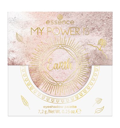 essence MY POWER IS EaRth eyeshadow palette 02 Down-To-Earth! 7,2g