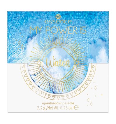 essence MY POWER IS WateR eyeshadow palette 04 Dance With The Waves! 7,2g