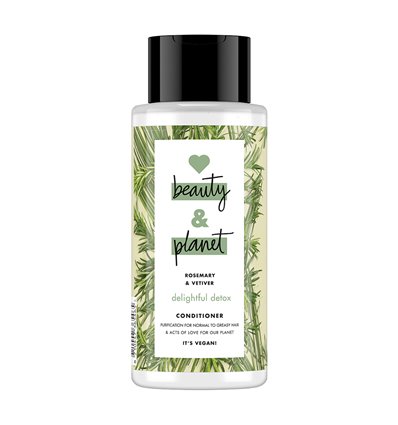Love Beauty and Planet Rosemary & Vetiver Vegan Conditioner 400ml