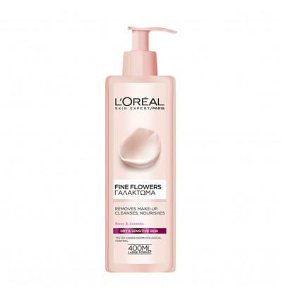 L'oreal Fine Flowers Emulsion for Dry and Sensnitive Skin 400ml