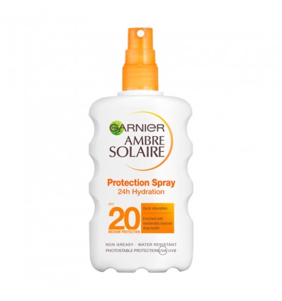 Ambre Solaire Protection Spray 24h Hydration SPF20 200ml