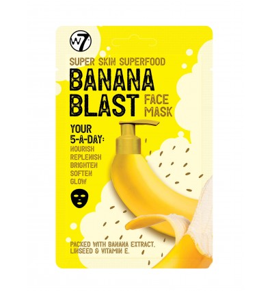 W7 Super Skin Superfood Face Mask Banana Blast