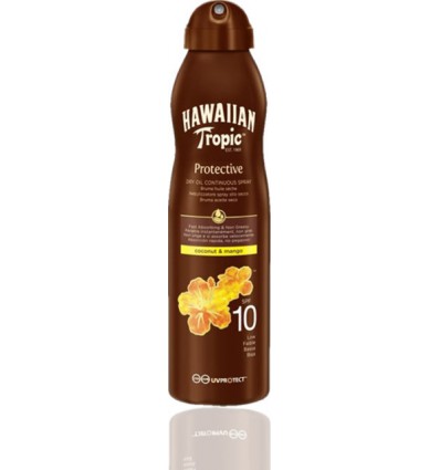Hawaiian Tropic Dry Oil C-Spray SPF 10 180ml