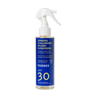 Korres Ginseng Hyaluronic Splash Sunscreen SPF30 150ml