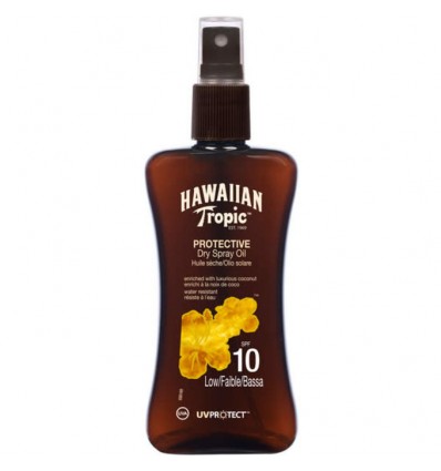 Hawaiian Tropic Protective Dry Spray Oil SPF 10 200ml